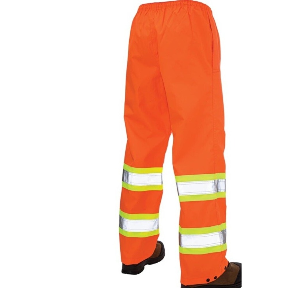 Tough Duck S37431 Hi-Vis Rain Pants 5XL - Orange - NEW